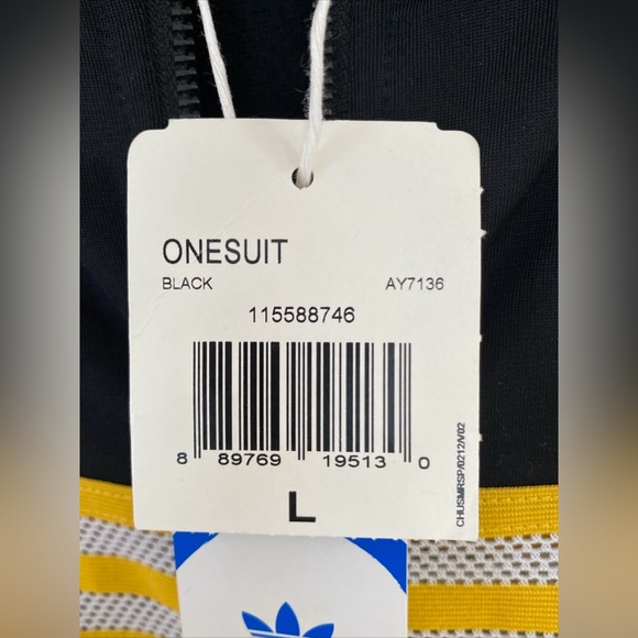 Adidas X RITA ORA BANNED FROM NORMAL ONESUIT Tracksuit Ladies Sz L NEW NWT 2016! - Picture 5 of 13
